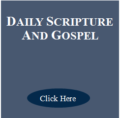 Daily Scripture and Gospel